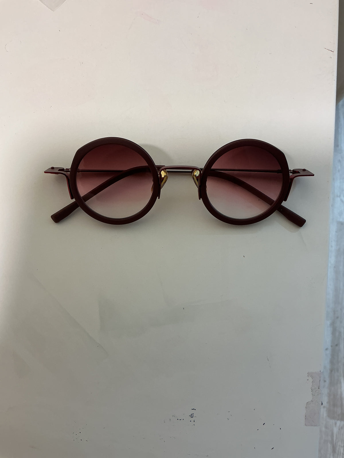 Rond petit burgundy